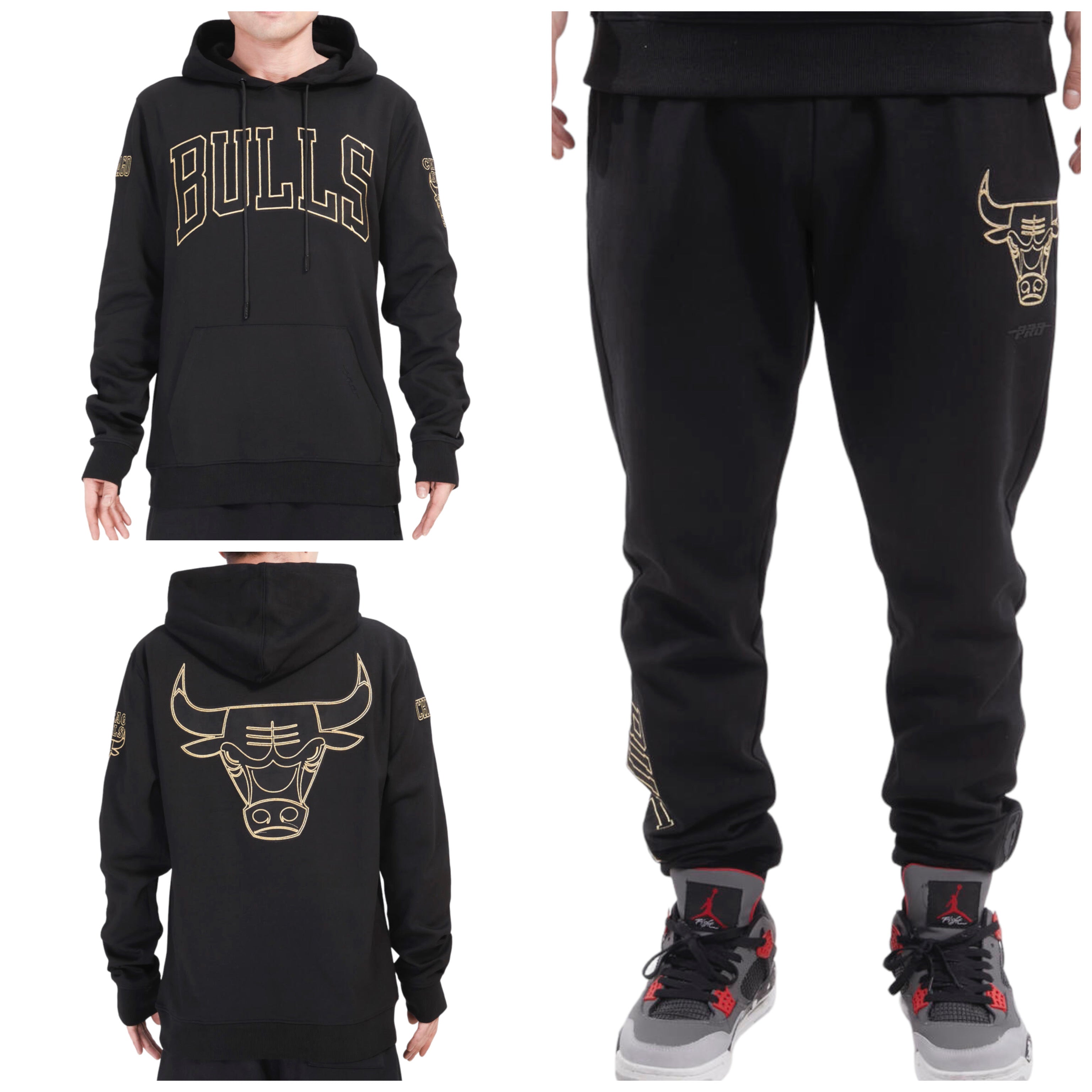 PRO STANDARD: Bulls Hoodie/Sweatpants Set
